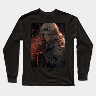 Hunters of the Dark: Explore the Supernatural World with Vampire Hunter D. Illustrations: Bloodlust Long Sleeve T-Shirt